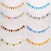 Birthday  Flags, birthday decorations, English hot goldfish tail  Flags