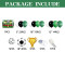 Soccer Balloon Set green balloon arch set,  for baby shower, birthday, football party decoration
