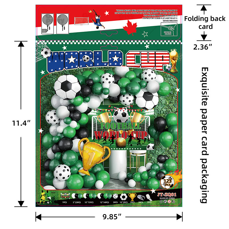 Balloon business card printing packaging