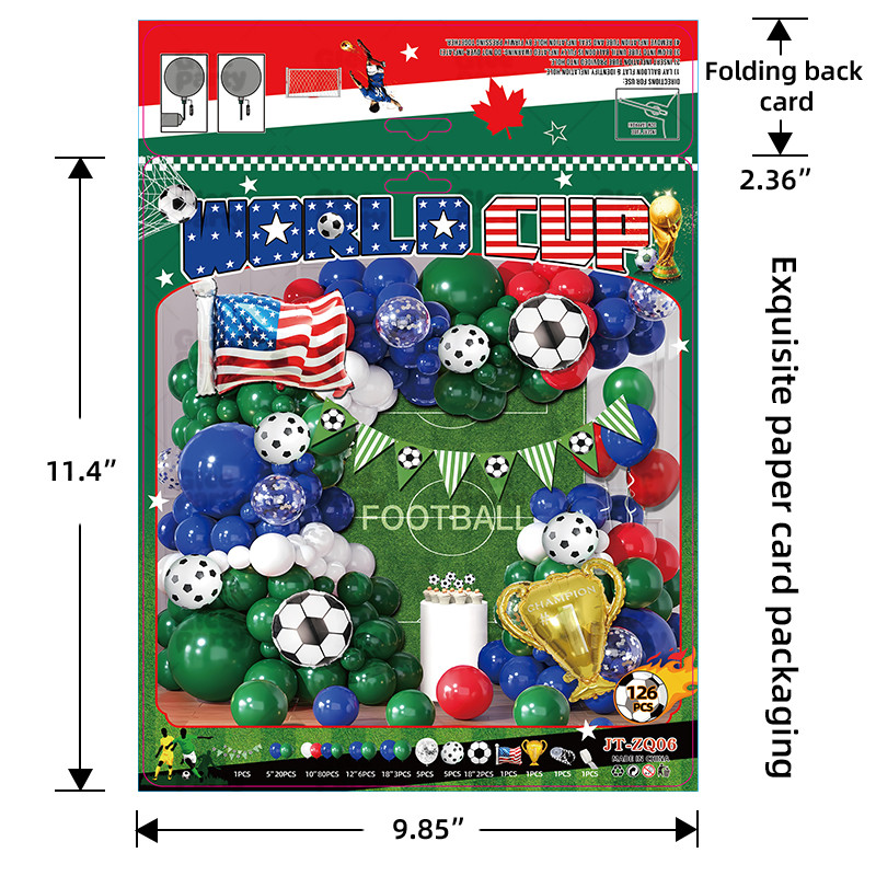 Balloon business card printing packaging