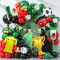 Soccer Balloon Set green balloon arch set,  for baby shower, birthday, football party decoration