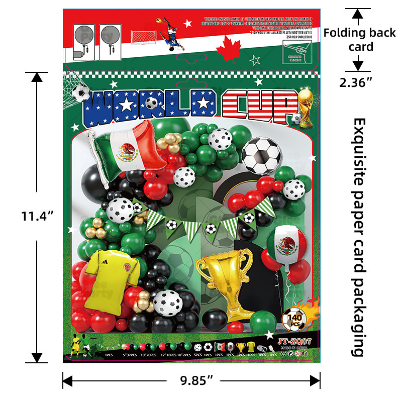 Balloon business card printing packaging