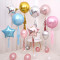 20PCS Disco Ball Balloon Silver Disco 22 inch Large 4D Round Party  Decoration