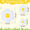 Daisy Balloons White Flower Balloon Daisy Themed  Birthday Wedding Party  Decoration Supplies