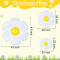 Daisy Balloons White Flower Balloon Daisy Themed  Birthday Wedding Party  Decoration Supplies