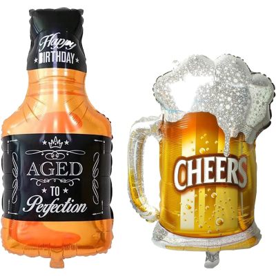 Giant Champagne Bottle (39 Inch) Foil Balloon | Party Decorations