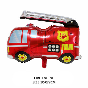 Large 4D Foil Construction Excavator Party Decorations, Easy to Inflate, Kids Birthday, Baby Shower