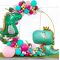 Crown Dinosaur Aluminum Foil Balloon Cute Cartoon Children's Birthday Supplies Party Decoration