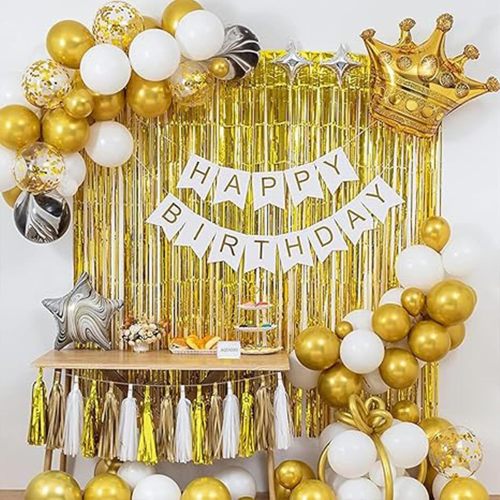 Foil curtain background green metal foil fringed curtain photo booth prop, party decoration