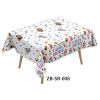 Birthday tablecloth, 72 x 54 inches rectangular tablecloth, party decoration
