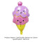 Ice Cream Cnady Foil Balloons Sweet Candy Foil Balloon for ice Cream Themed Party Decorations