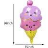 Ice Cream Cnady Foil Balloons Sweet Candy Foil Balloon for ice Cream Themed Party Decorations
