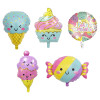Ice Cream Cnady Foil Balloons Sweet Candy Foil Balloon for ice Cream Themed Party Decorations