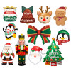 Santa's cane, reindeer, snowman, cartoon aluminum foil balloons, Christmas Party Decoration
