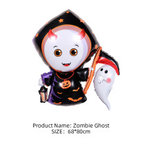 Halloween aluminum foil balloons for spooky and fun Party Decoration