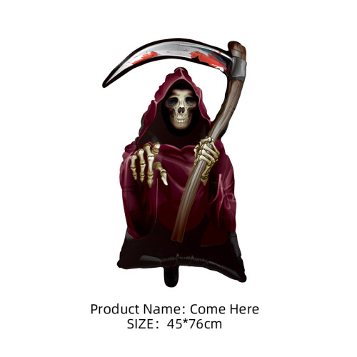 Halloween aluminum foil balloons for spooky and fun Party Decoration