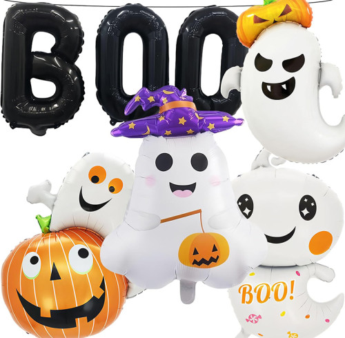 Halloween aluminum foil balloons for spooky and fun Party Decoration