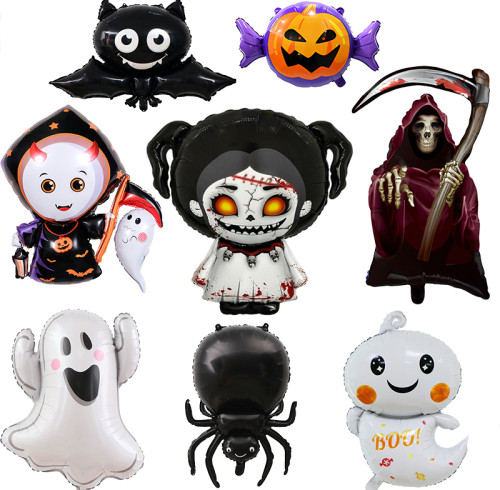 Halloween aluminum foil balloons for spooky and fun Party Decoration