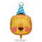 Children's tiger, koala, lion, cartoon animal aluminum foil balloon for birthday party decoration