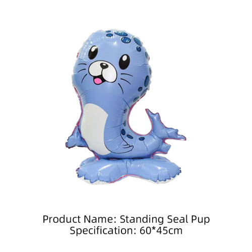 Small base animal fox elephant lion dinosaur koala forest children's birthday party decoration