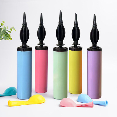 Balloon Pump Handheld Two-Way Dual Action  Ballon Inflator Pumping - Manual Baloon Inflators Machine