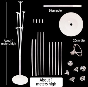 Balloon stand, table, floating arch base accessories, pillar ornaments, birthday party decoration