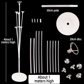 Balloon stand, table, floating arch base accessories, pillar ornaments, birthday party decoration