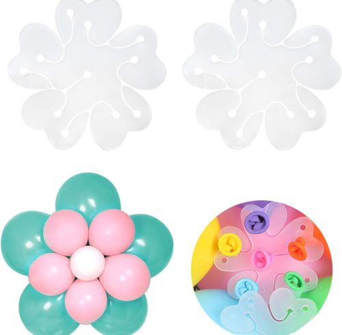 Double Layer Flower Balloon Connectors for  Birthday Party Baby Shower  party decoration