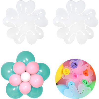 Double Layer Flower Balloon Connectors for  Birthday Party Baby Shower  party decoration