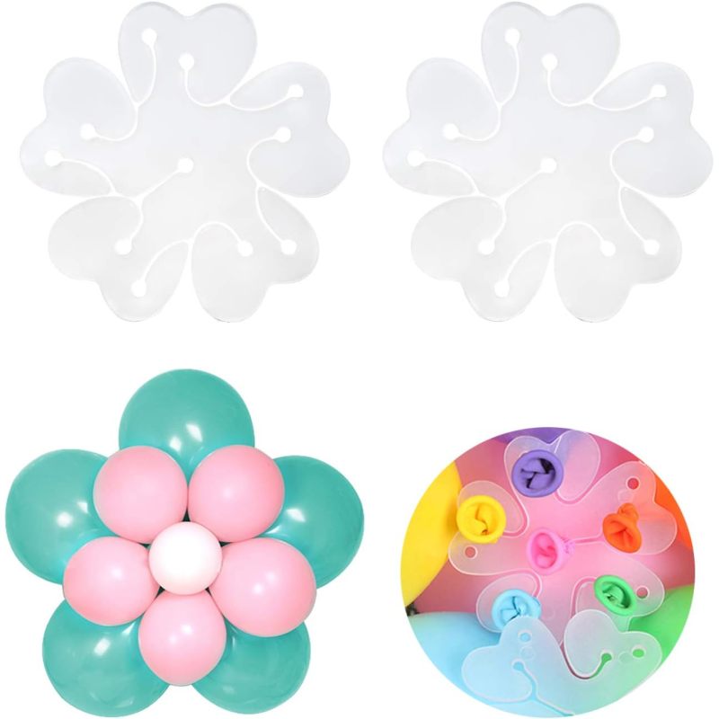 Double Layer Flower Balloon Connectors for  Birthday Party Baby Shower  party decoration