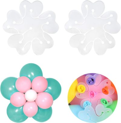 Double Layer Flower Balloon Connectors for  Birthday Party Baby Shower  party decoration