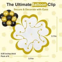 Double Layer Flower Balloon Connectors for  Birthday Party Baby Shower  party decoration