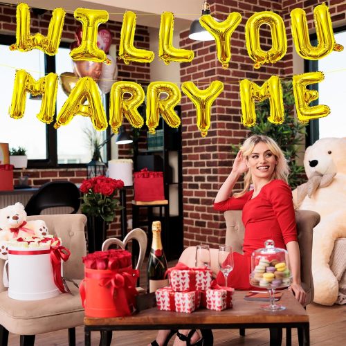 16 Inches A-Z Letter Balloons –Party Decorations, Birthday, Graduation and Hanging Alphabet Banners