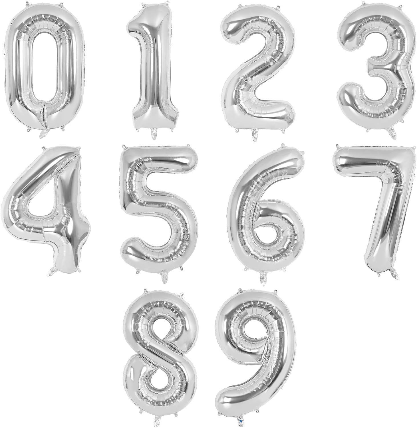 Aluminum film letters