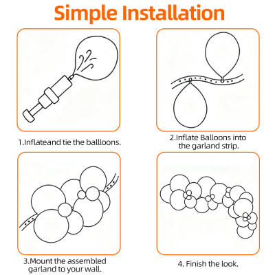 18th Anniversary Birthday Banquet Balloon Scene Decoration for Girls and Boys Party Decoration