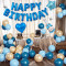 Happy Birthday Boys and Girls Scene Decoration Balloon 18th Anniversary Atmosphere Party Decoration
