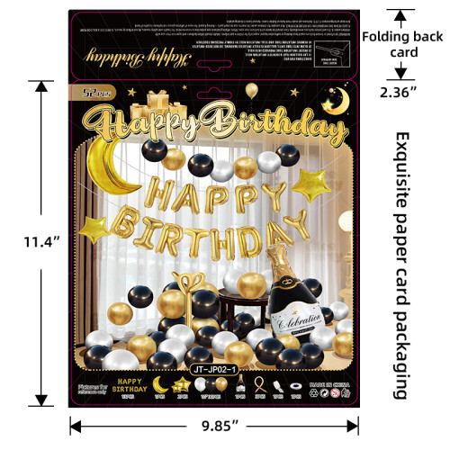 18th Anniversary Birthday Banquet Balloon Scene Decoration for Girls and Boys Party Decoration