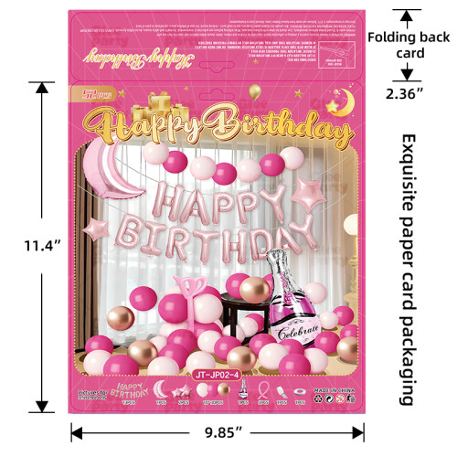 18th Anniversary Birthday Banquet Balloon Scene Decoration for Girls and Boys Party Decoration