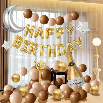 18th Anniversary Birthday Banquet Balloon Scene Decoration for Girls and Boys Party Decoration