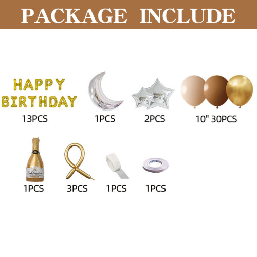 18th Anniversary Birthday Banquet Balloon Scene Decoration for Girls and Boys Party Decoration