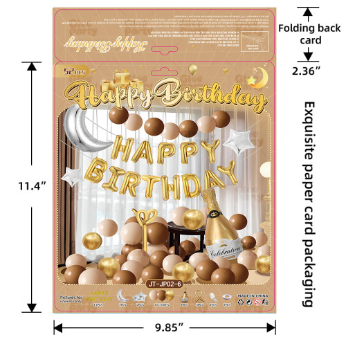 18th Anniversary Birthday Banquet Balloon Scene Decoration for Girls and Boys Party Decoration