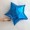 Blue - 18-inch five-pointed star
