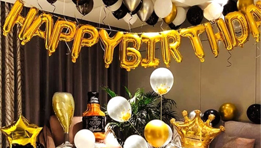 Adult Birthday Balloon Set