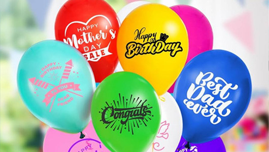 Customize Birthday Balloon Sets