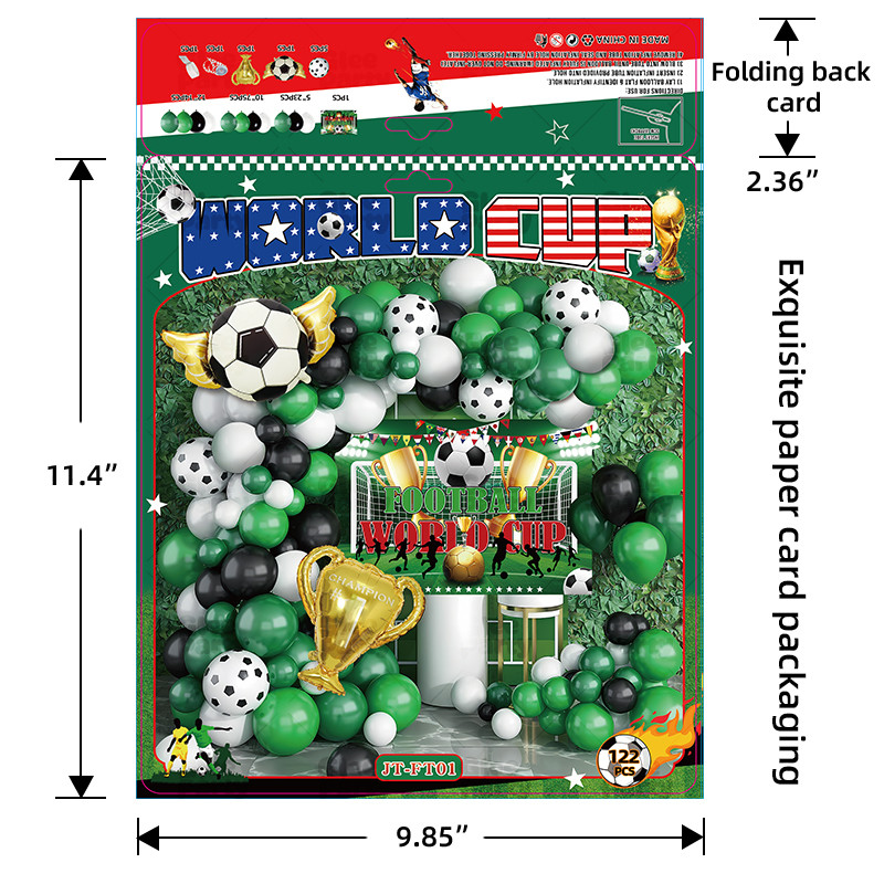 Balloon business card printing packaging