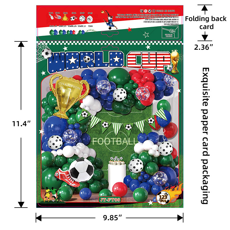 Balloon business card printing packaging