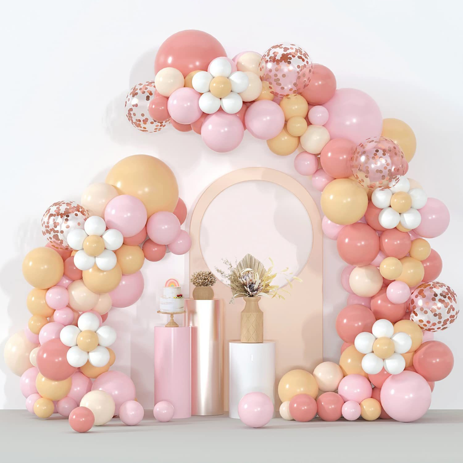 What are the common methods for making balloon arches?