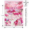 Mother's Day Balloon Arch Kit Hot Pink Gold Balloon Garland Kit