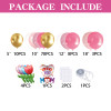 Mother's Day Balloon Arch Kit Hot Pink Gold Balloon Garland Kit