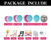 90s 80s Disco Theme Party Decorations,  Back to 90s 80s Hip Hop Birthday Supplies